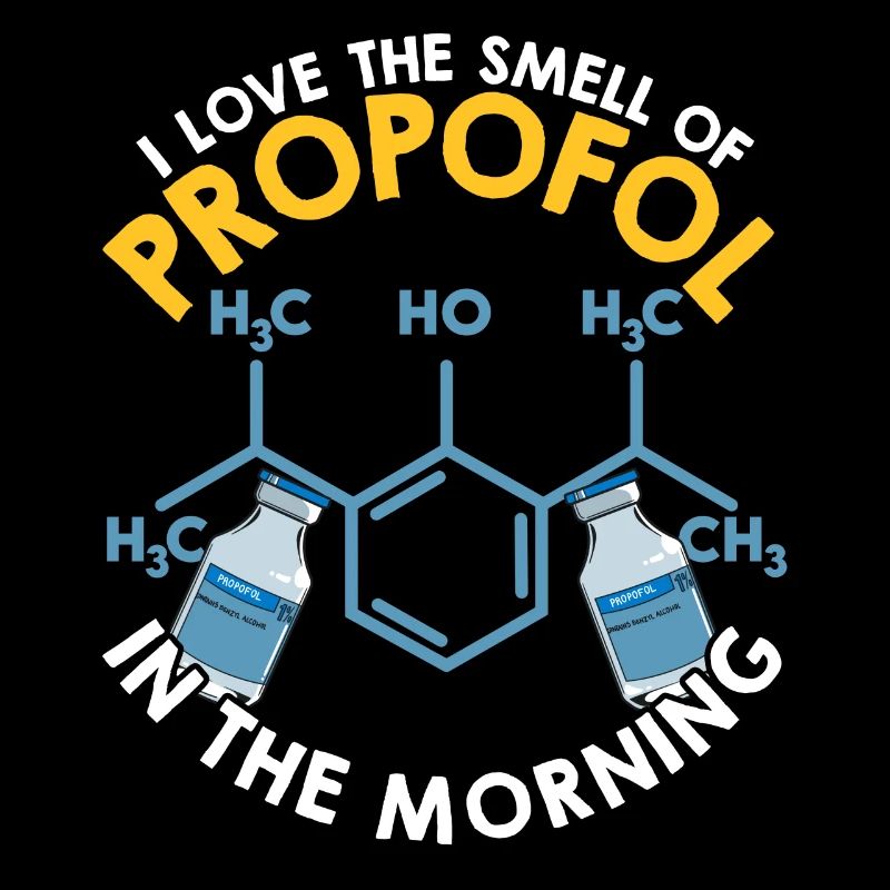 J’adore l’odeur du propofol le matin