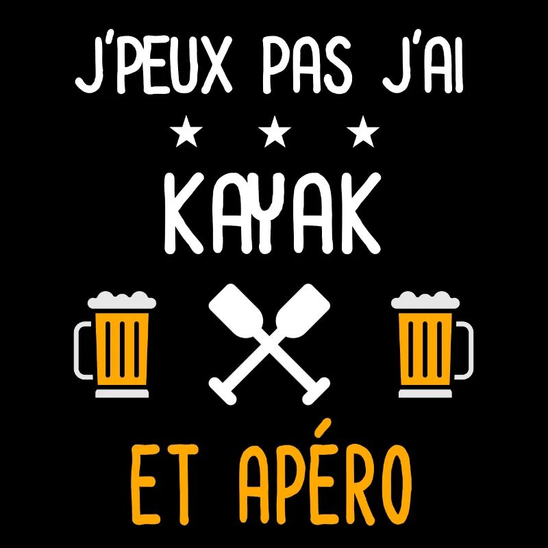 je peux pas j'ai kayak rame apéro