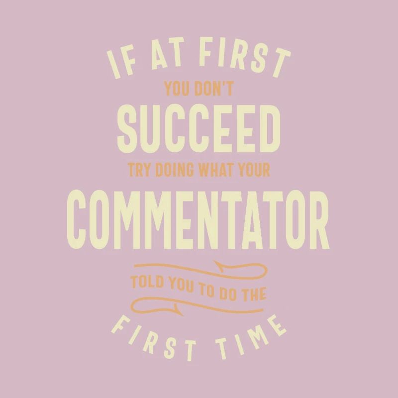 Listen to the Commentator