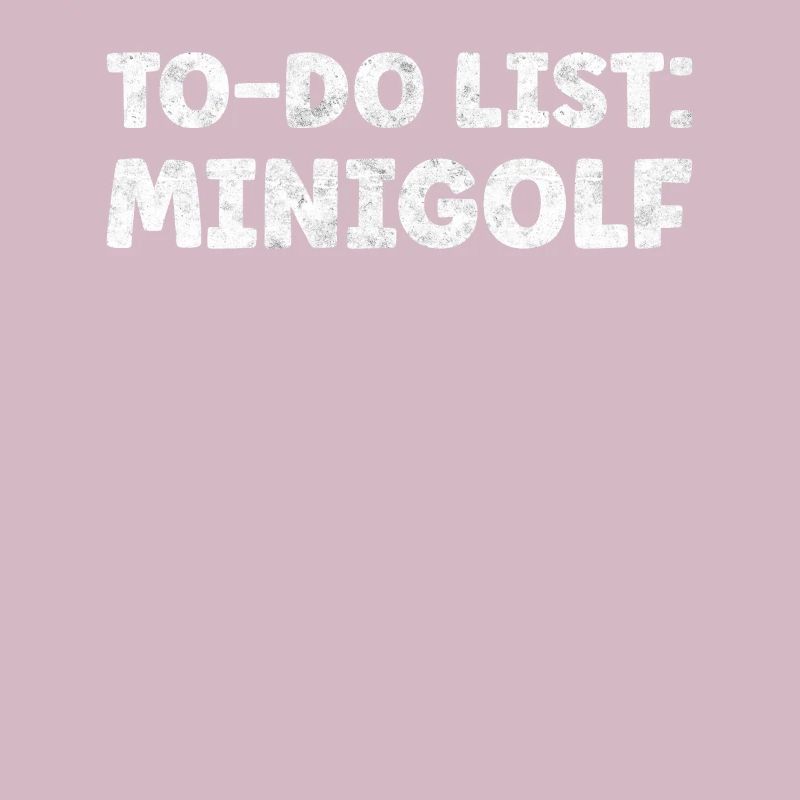 Funny Minigolf Lover Citations Miniature Golf; Golfe