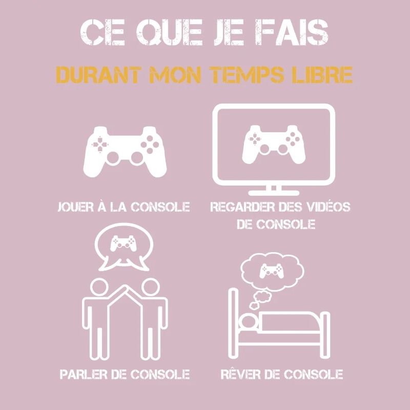 console temps libre humour