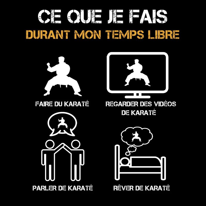 ce que je fais durant mon temps libre karaté