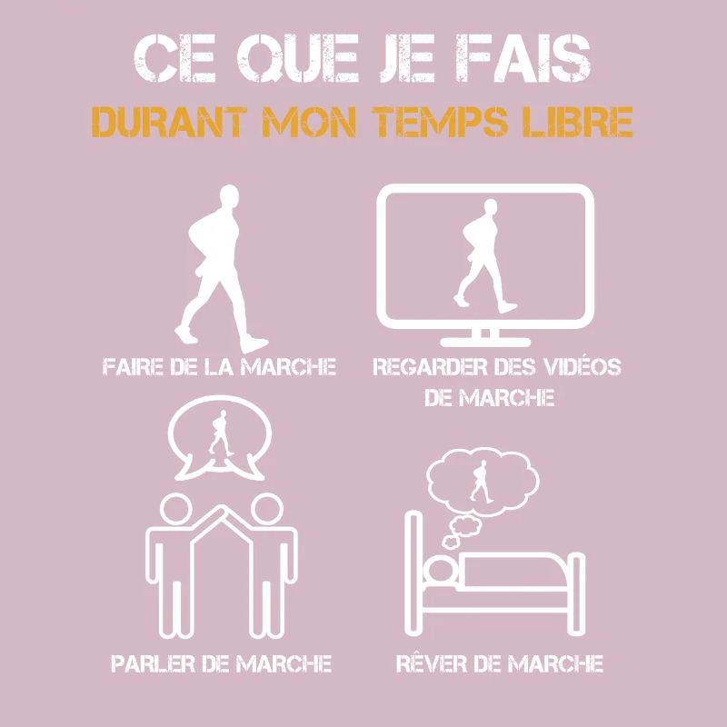 ce que je fais durant mon temps libre marche