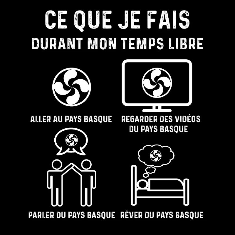 Basque lauburu temps libre cadeau