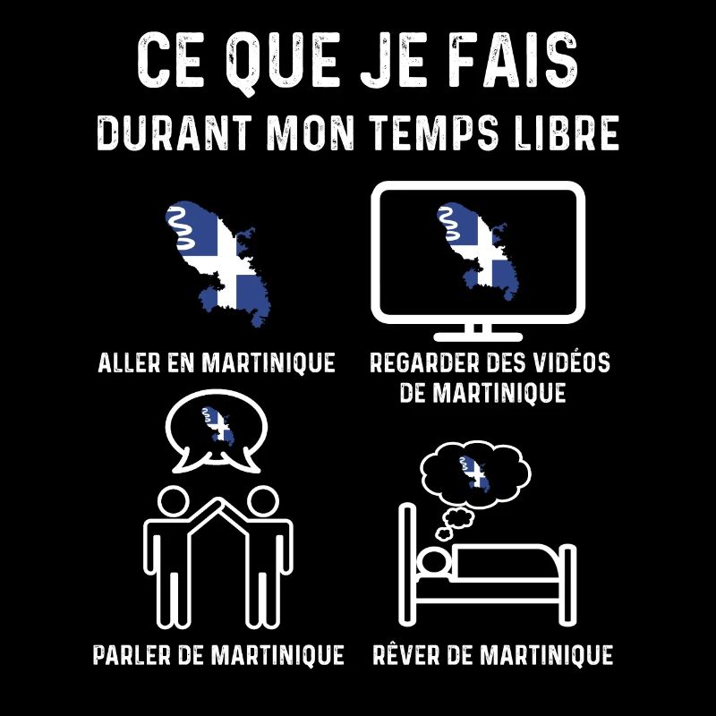 martinique drapeau temps libre cadeau