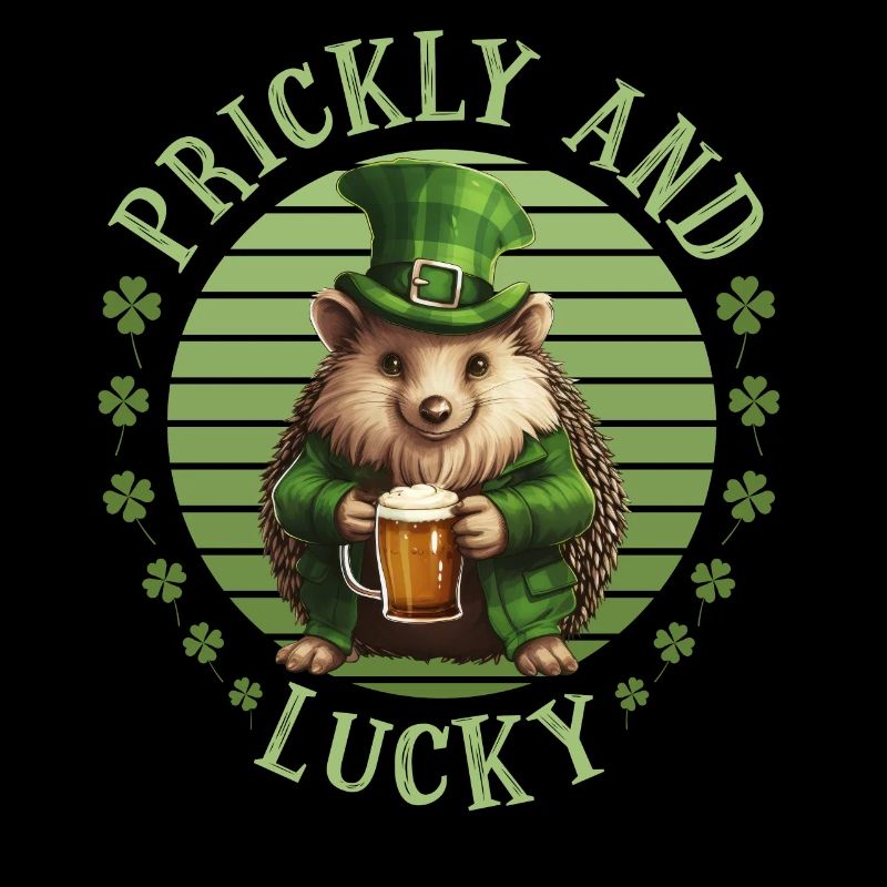 St. Patrick's Day Hedgehog