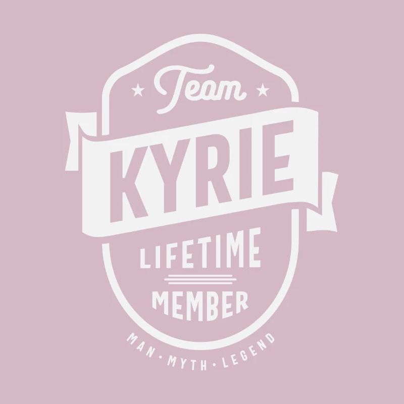 Team Kyrie Lebenslanges Mitglied Lustiger Name Kyrie