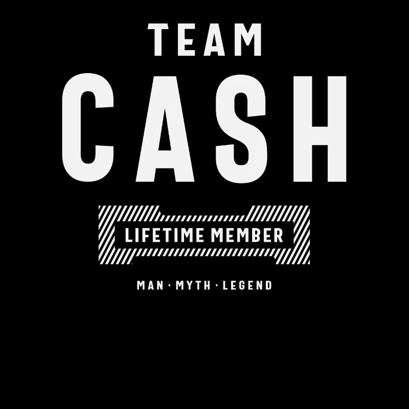 Team Cash Personalized Name Cash