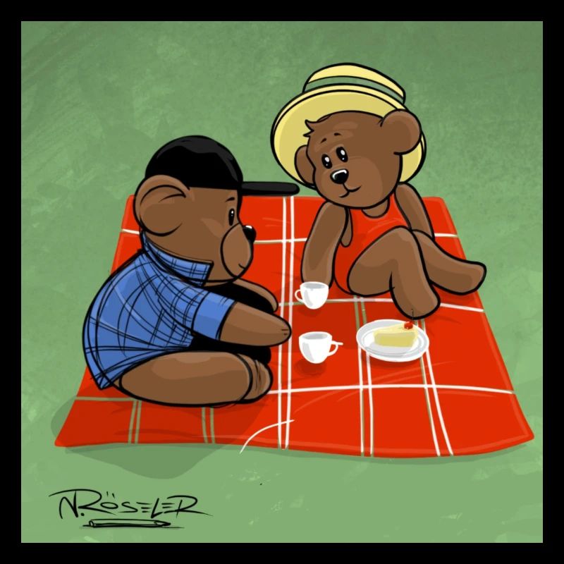 Teaparty der Teddybären 🧸