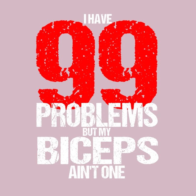 99 Problems Biceps Krafttraining Hantelstange Pump