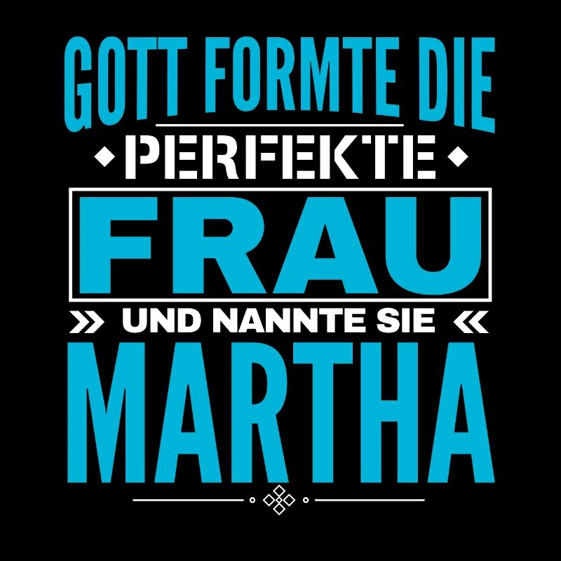 Conception du nom de Martha