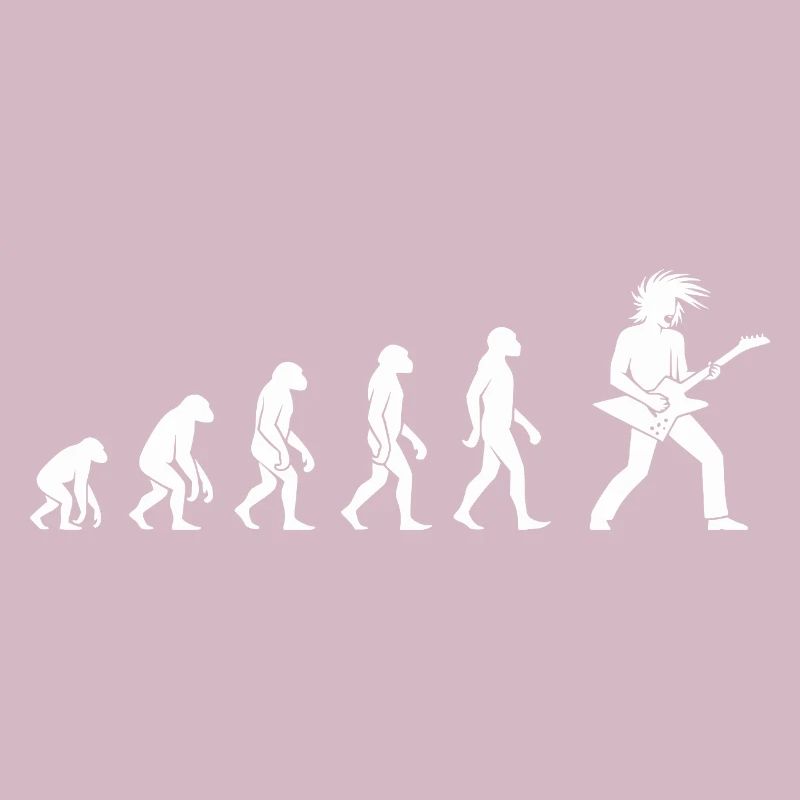 Evolution of Guitar Art Rock n Roll