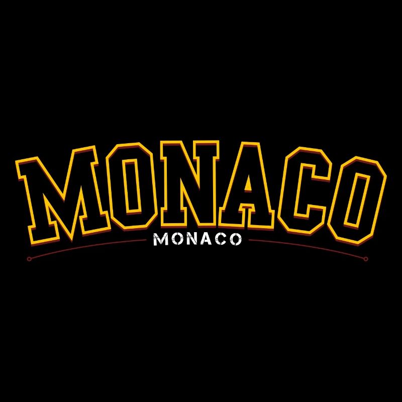 Monaco Retro Racing Badge