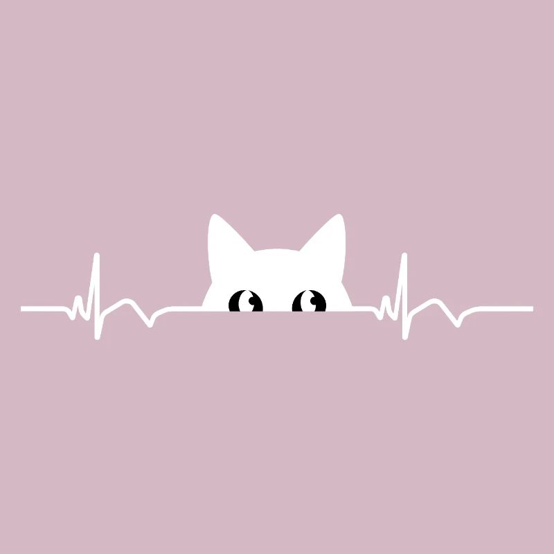 Katze EKG Herzfrequenz Herzschlag