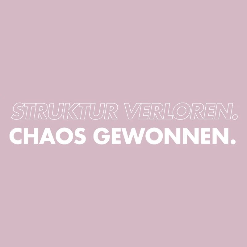 Structure perdue, chaos gagné