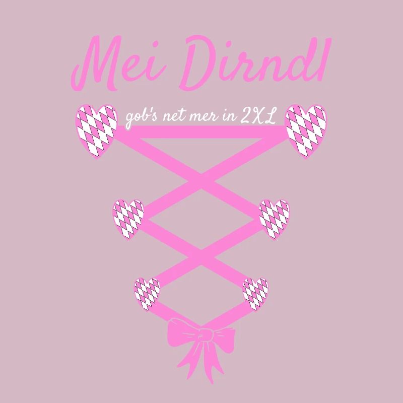 Dirndl Shirt Women's Costume Funny Dirndl Replacement