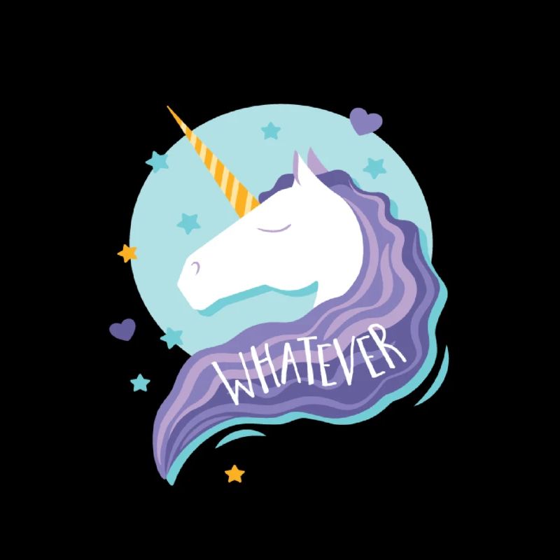 Einhorn - Einhörner - Glitzer Whatever