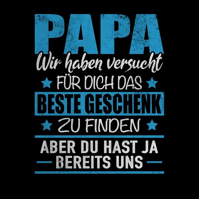 Papa Beste Geschenk Bereits Uns Vater Väter Kinder