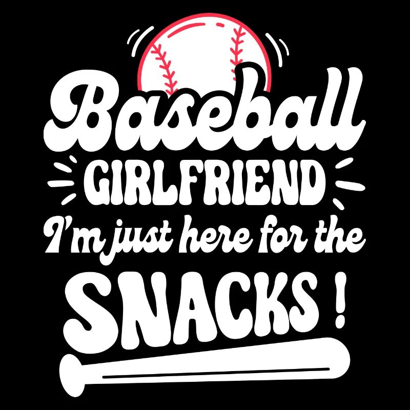 Humor Freundin Baseball-Unterstützer
