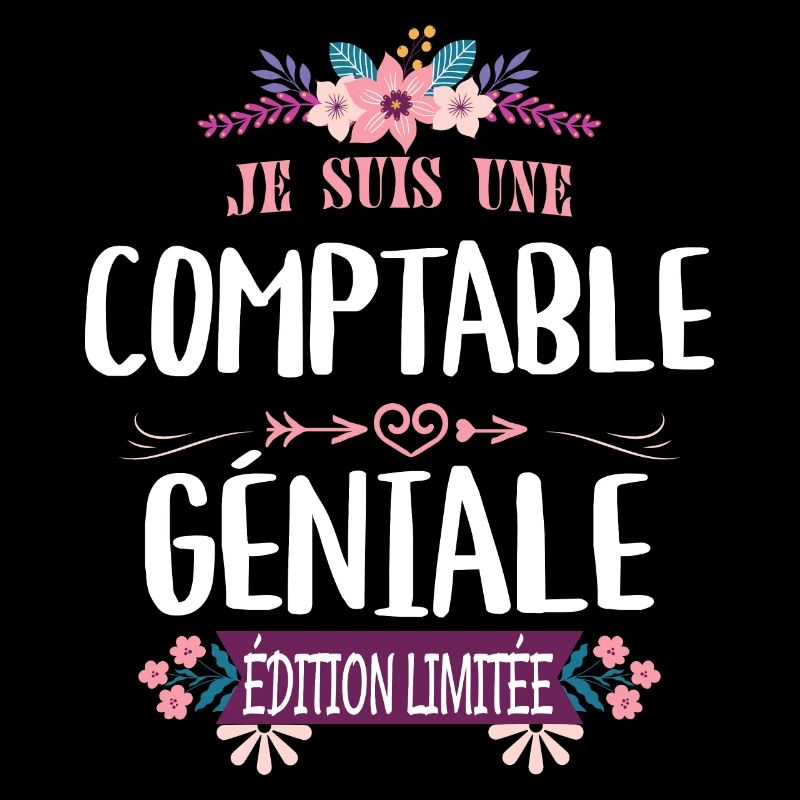 Femme Édition Limitée Comptable Géniale