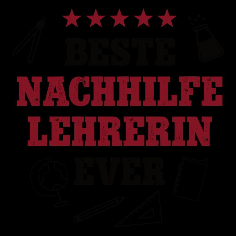 Beste Nachhilfe Lehrerin Studentin Nachhilfelehrer