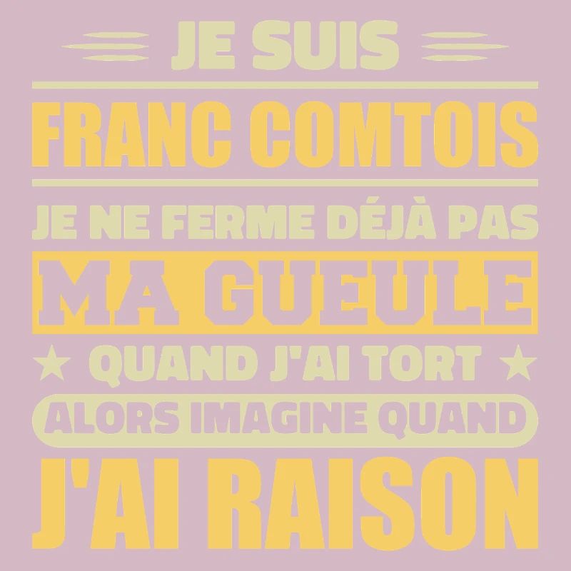 Franc comtois I don't shut my mouth frank comté