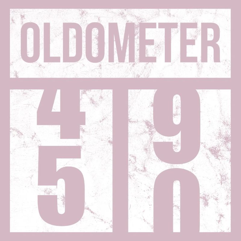 50 Oldometer 50. Geburtstagsgeschenkidee