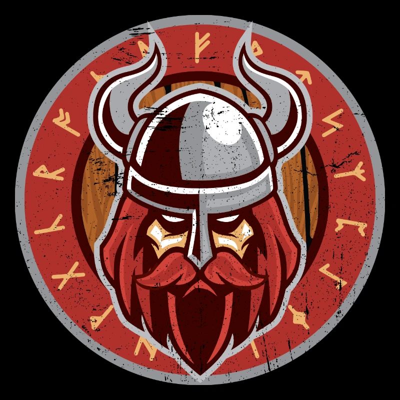 Wikinger Odin | Rabengott Krieger Walhalla Valknut