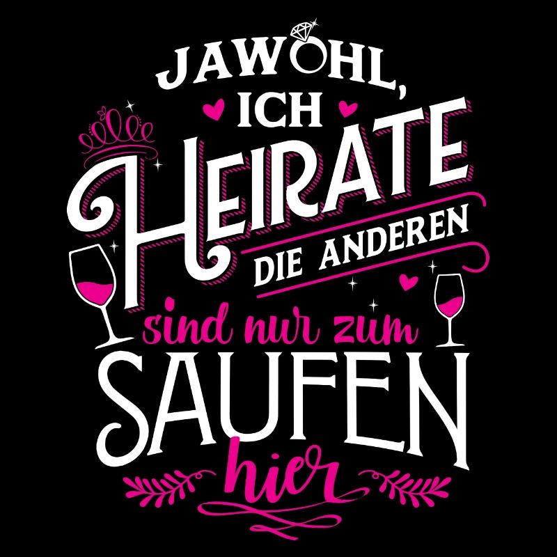 Braut Junggesellin Junggesellinenabschied JGA Ja