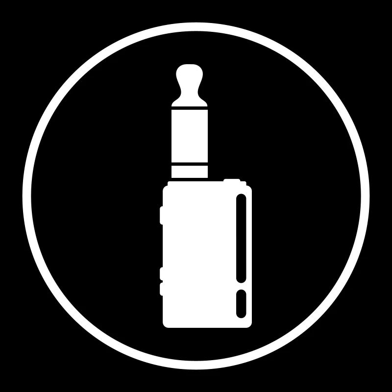 E-Zigarette Silhouette