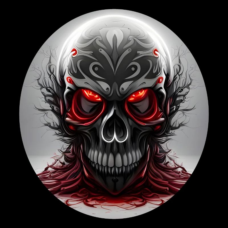 Darkside Design - Schädel Kunst 2