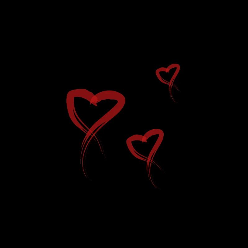 Coeurs rouges