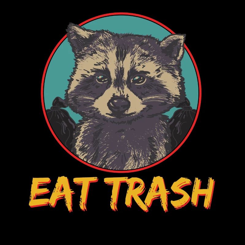 Raccoon Trash Eat Trash Panda Funny Gift
