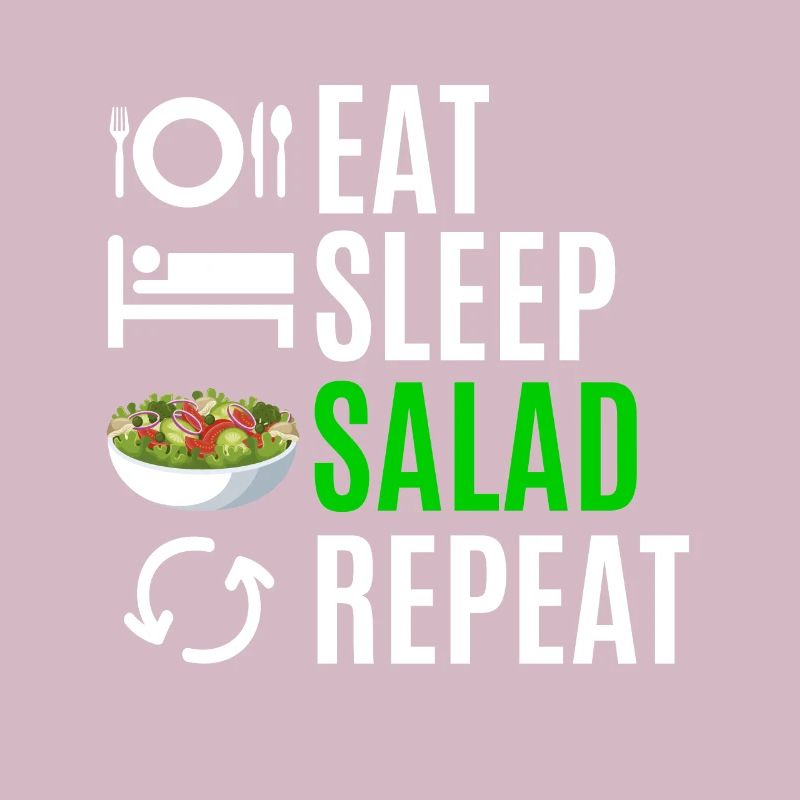 Manger de la salade de sommeil Répéter