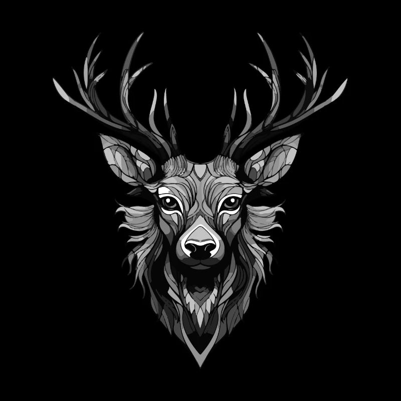 Portrait de cerf