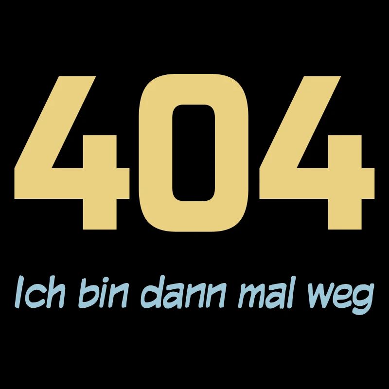 404 – ich bin dann mal weg