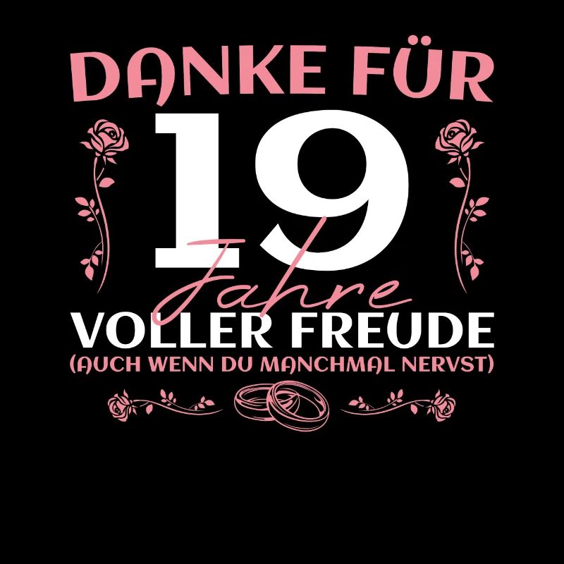 Perlmutthochzeit Ehefrau 19. Hochzeitstag