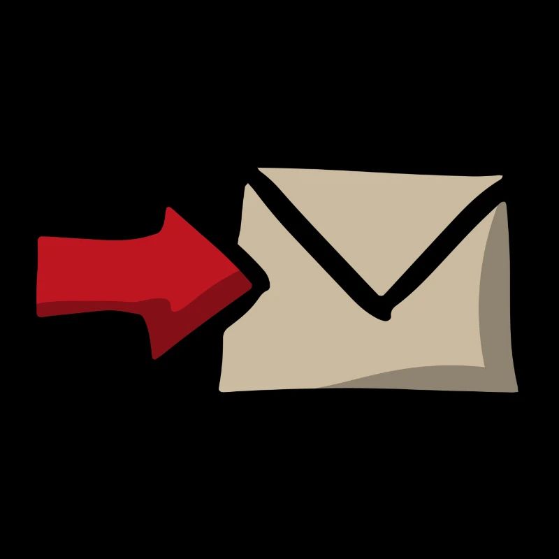 Message envoi e-mail Symbole Envoi