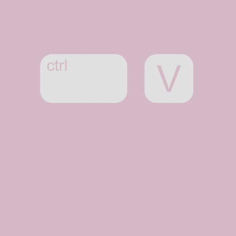 CTRL V Vater Sohn Copy Paste