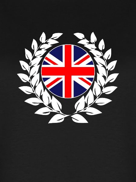 Great Britain GB laurel wreath