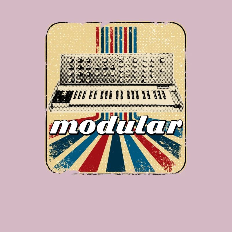 Synthétiseur Retro ADSR Analog Modular Techno