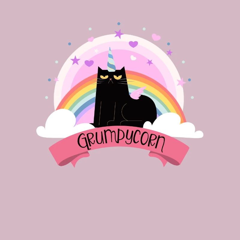 Grumpycorn Grumpy Licorne Chat