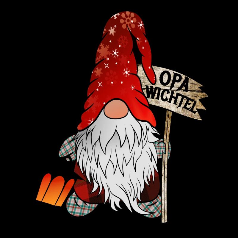 Opa Wichtel Weihnachts Zwerg