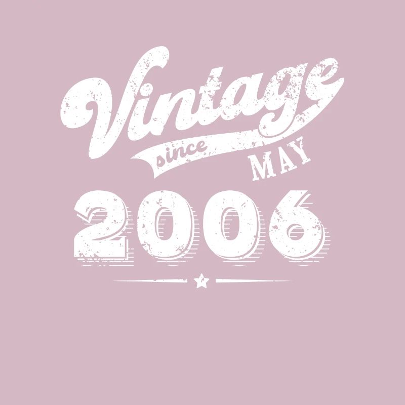 Vintage since May 2006 Geburtstag Geschenk