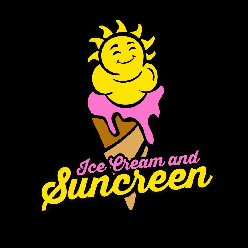 Glace, été, soleil, cadeau, idée cadeau