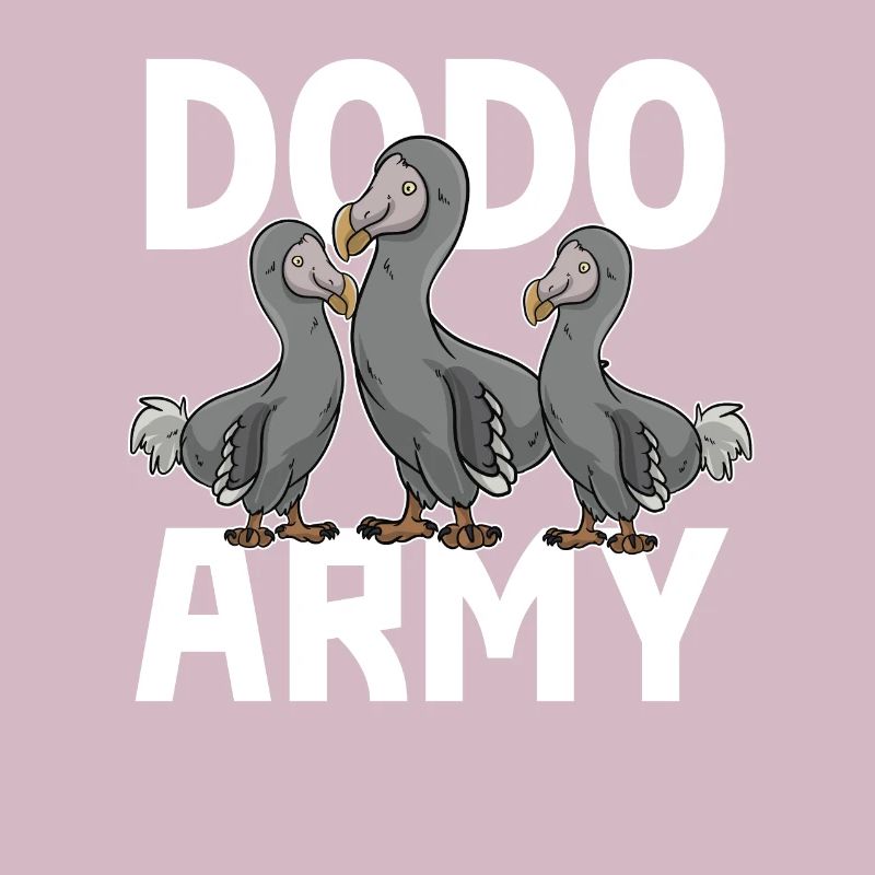 Dodo Army Extinct Flightless Bird Lovers