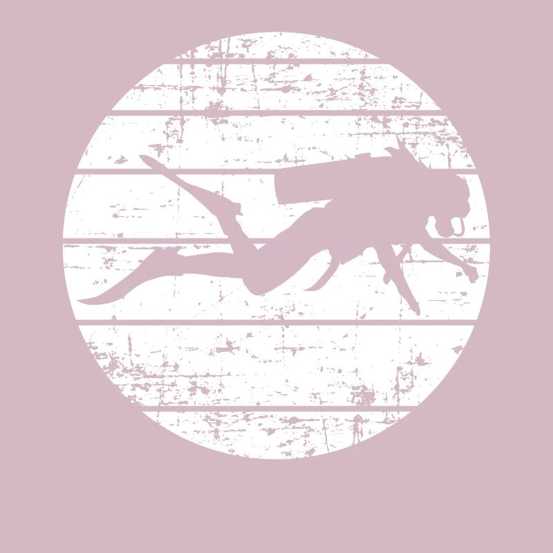 Silhouette de plongée