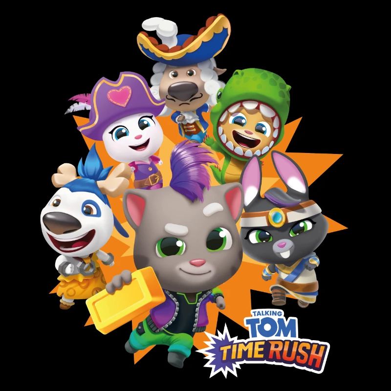 Talking Tom Time Rush Game Tom And His Friends
