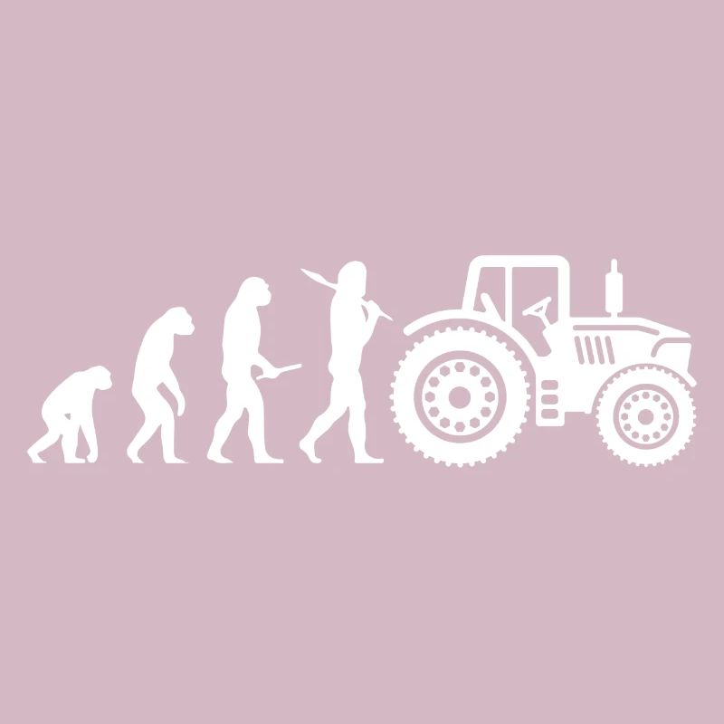 Evolution Tractor Farmer Farmer