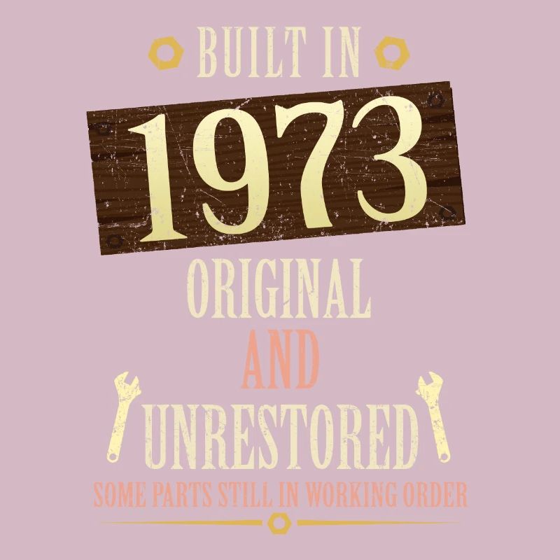 Construit dans l’original de 1973 et non restauré